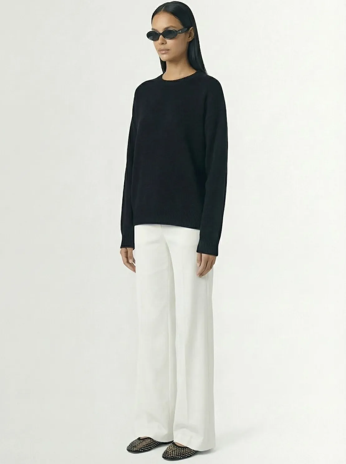 Maglia girocollo Eremo in eco-cashmere