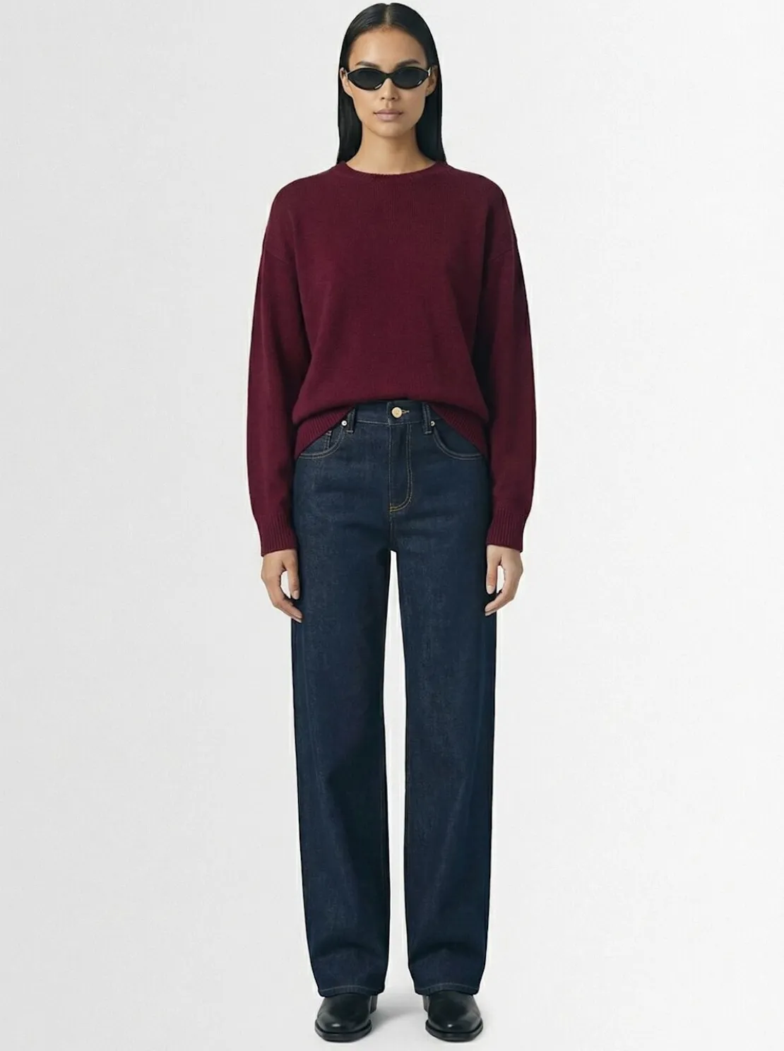 Maglia girocollo Eremo in eco-cashmere