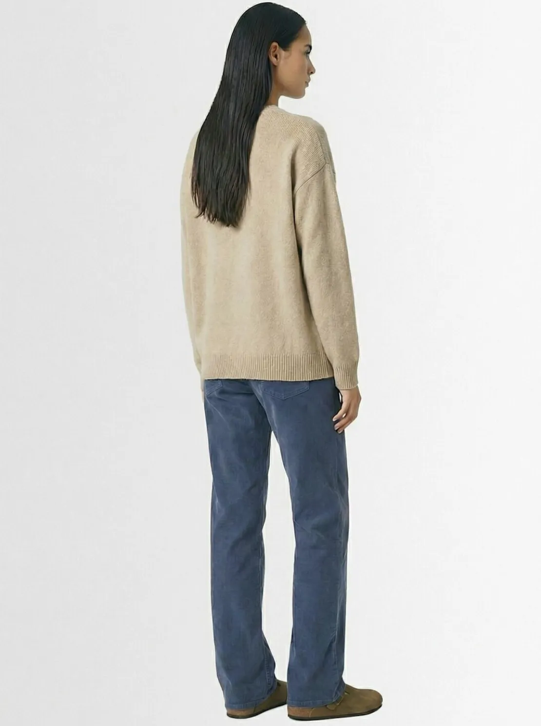 Maglia girocollo Eremo in eco-cashmere