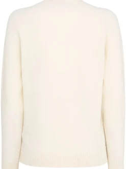Maglia girocollo Ida in lana con maniche raglan