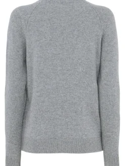 Maglia girocollo Ida in lana con maniche raglan
