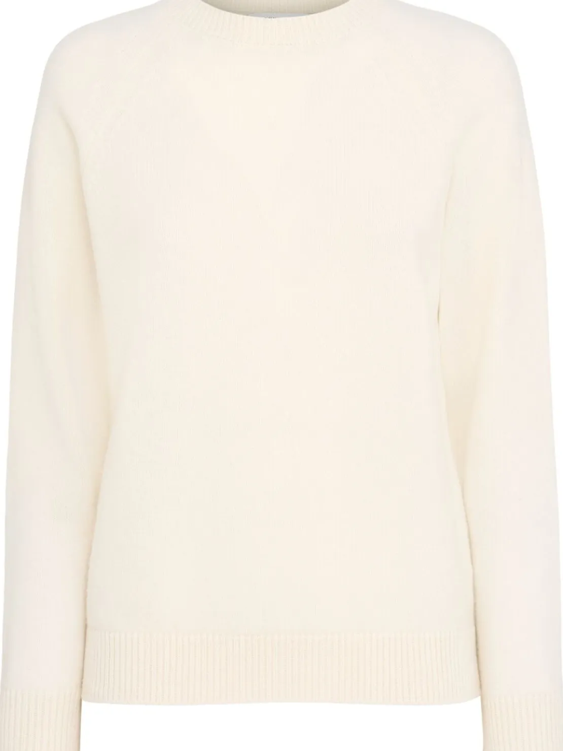 Maglia girocollo Ida in lana con maniche raglan