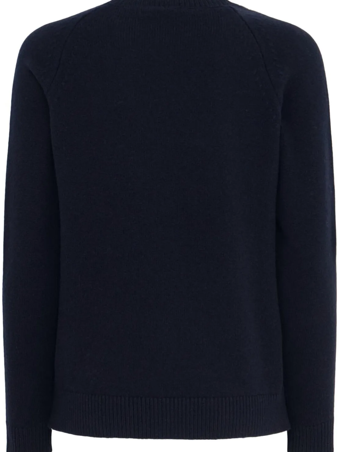 Maglia girocollo Ida in lana con maniche raglan