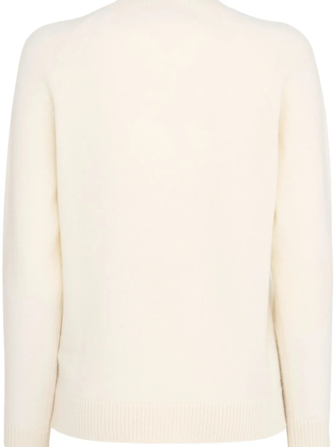 Maglia girocollo Ida in lana con maniche raglan