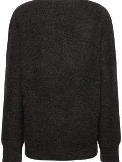 Maglia girocollo Idea in maglia di misto seta