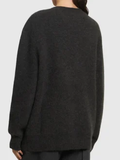 Maglia girocollo Idea in maglia di misto seta