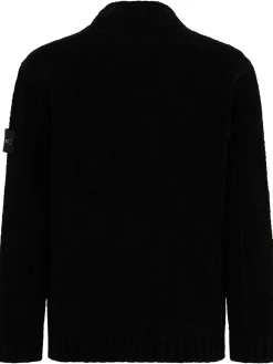 Maglia girocollo in ciniglia di cotone
