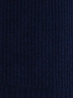 Maglia girocollo in lana a coste inglesi