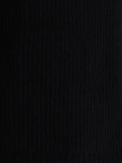 Maglia girocollo in lana a coste inglesi