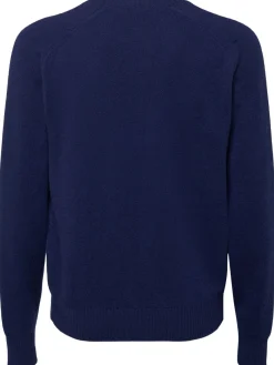 Maglia girocollo in lana e cashmere
