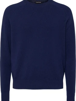 Maglia girocollo in lana e cashmere