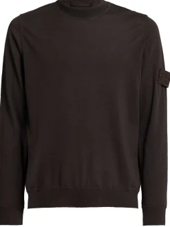 Maglia girocollo in lana leggera