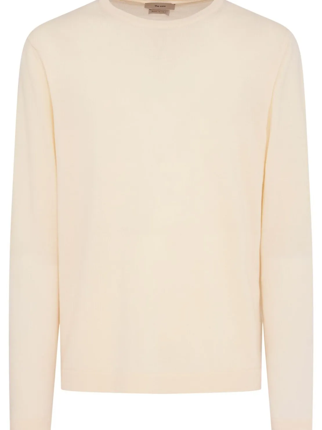 Maglia girocollo in lana leggera