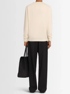 Maglia girocollo in lana leggera