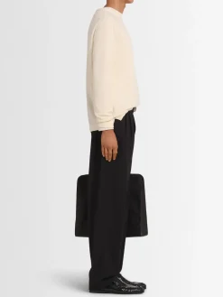 Maglia girocollo in lana leggera