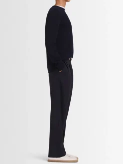 Maglia girocollo in lana leggera