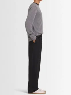 Maglia girocollo in lana leggera