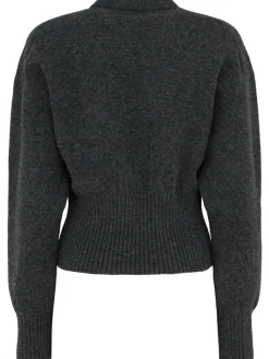 Maglia girocollo Randi in misto lana cotta