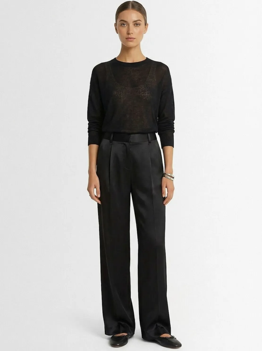Maglia girocollo Soffio in cashmere