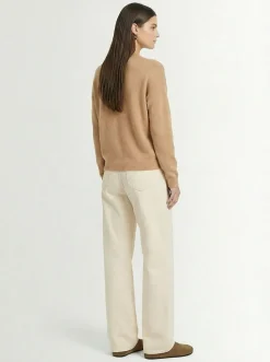 Maglia girocollo Soffio in cashmere