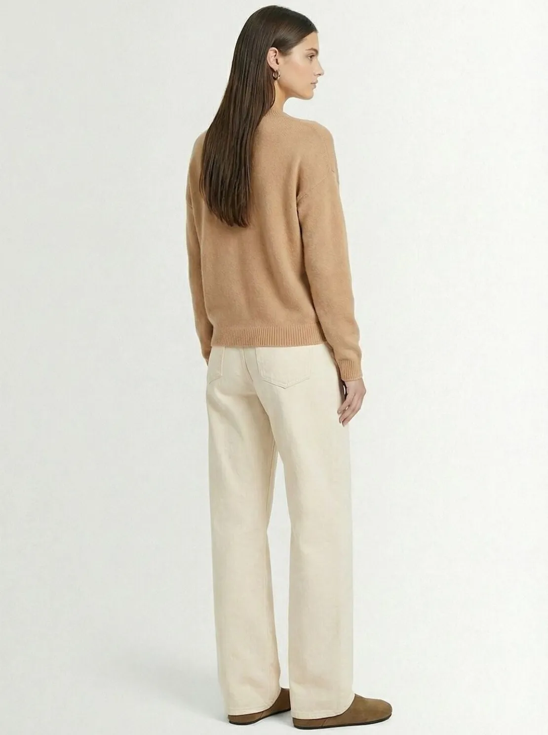 Maglia girocollo Soffio in cashmere