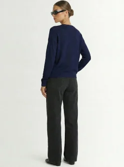 Maglia girocollo Soffio in cashmere