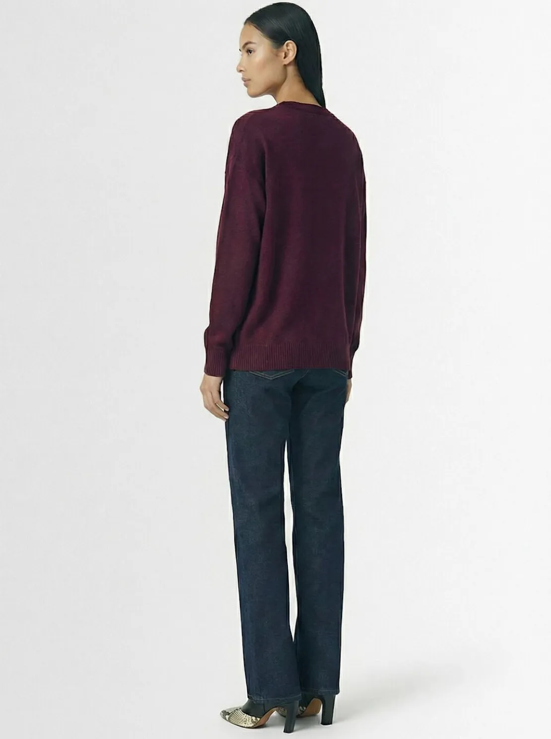 Maglia girocollo Soffio in cashmere
