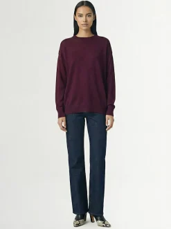 Maglia girocollo Soffio in cashmere
