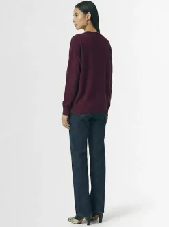 Maglia girocollo Soffio in cashmere