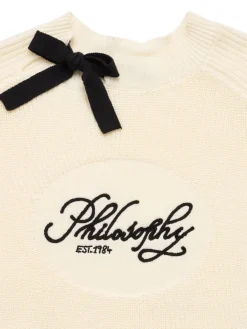 Maglia in cotone con logo
