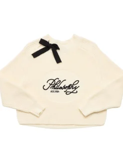 Maglia in cotone con logo