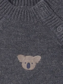 Maglia in lana con ricami