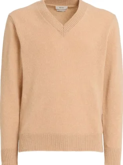 Maglia in lana con scollo a V