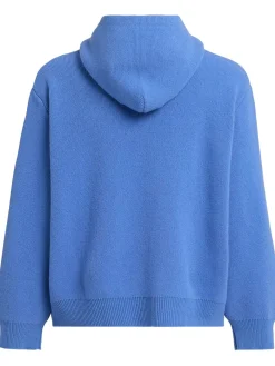 Maglia in misto lana con cappuccio