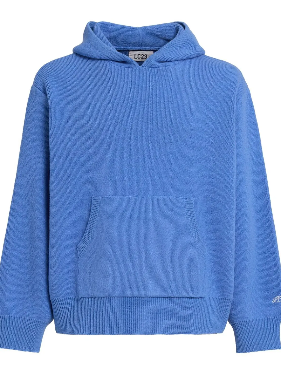 Maglia in misto lana con cappuccio