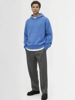 Maglia in misto lana con cappuccio