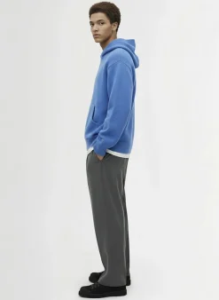 Maglia in misto lana con cappuccio