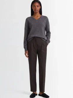 Maglia Ligeia in cashmere con scollo a V