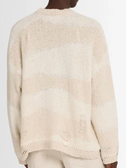 Maglia Popover in cotone e lino