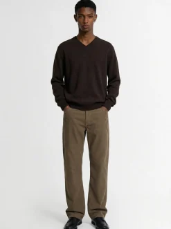 Maglia Rod in cashmere con scollo a V