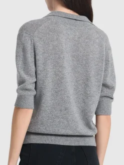 Maglia Shrunken Jo in misto cashmere