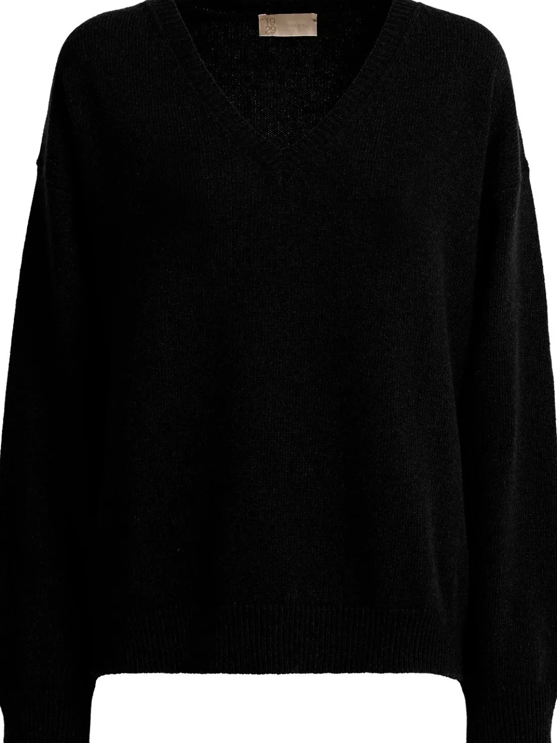 Maglia Zefiro in eco-cashmere con scollo a V