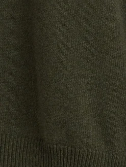 Maglia Zefiro in eco-cashmere con scollo a V