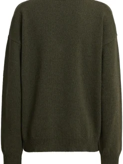 Maglia Zefiro in eco-cashmere con scollo a V