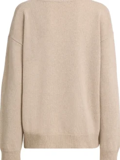Maglia Zefiro in eco-cashmere con scollo a V