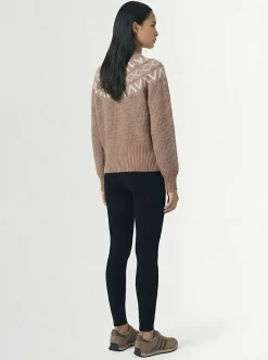 Marcie Fairisle yoke knit sweater