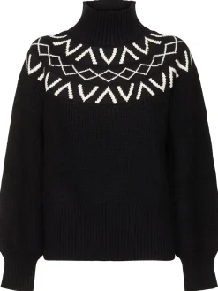 Marcie Fairisle yoke knit sweater