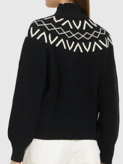 Marcie Fairisle yoke knit sweater