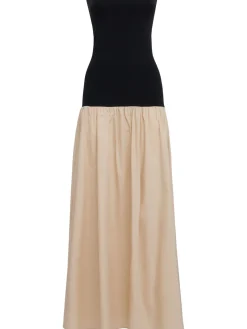 Marc strapless long dress