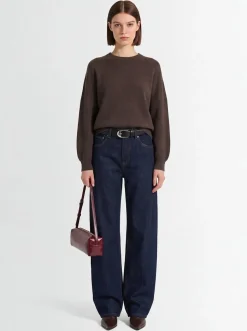 Margaux cashmere crewneck sweater